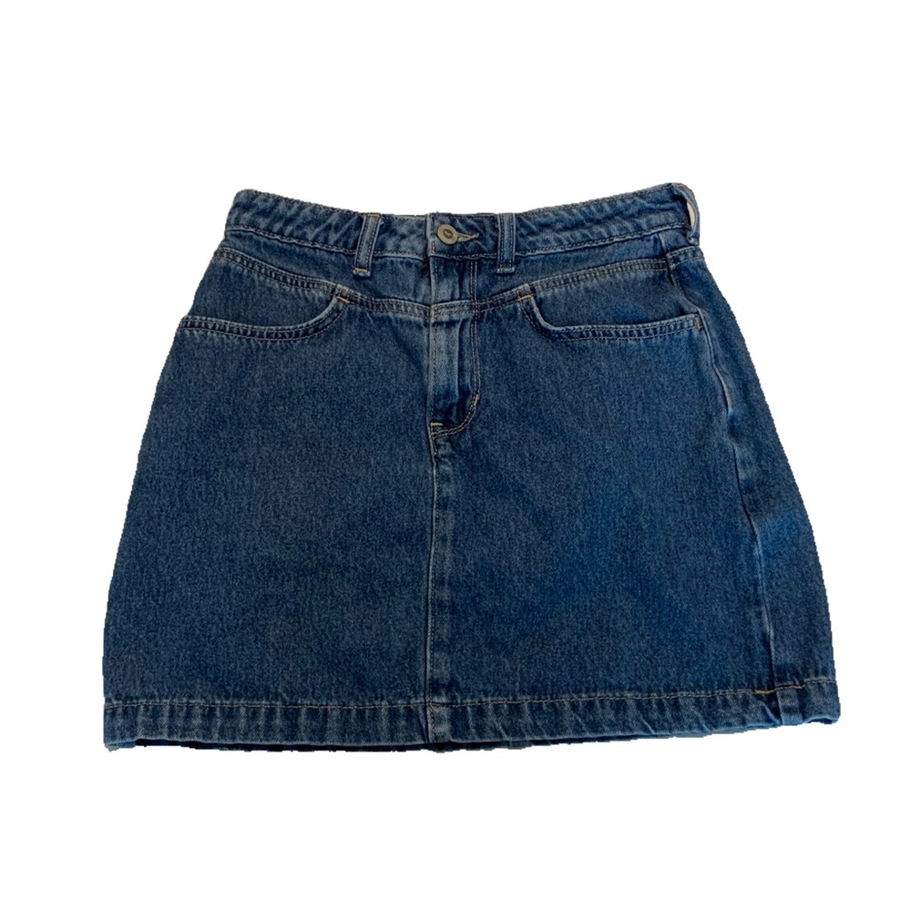 Hollister Blue Denim Skirt